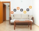 Damask Wall Pattern Decal Modern Vinyl Art Stickers